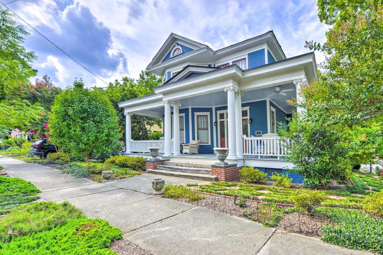 Elegant Raleigh Home With Porch, Walk Downtown! Exterior photo