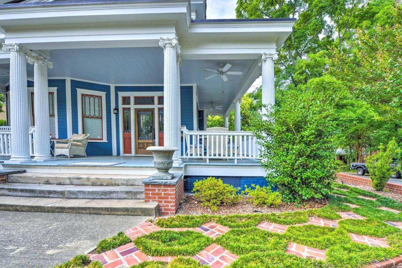 Elegant Raleigh Home With Porch, Walk Downtown! Exterior photo